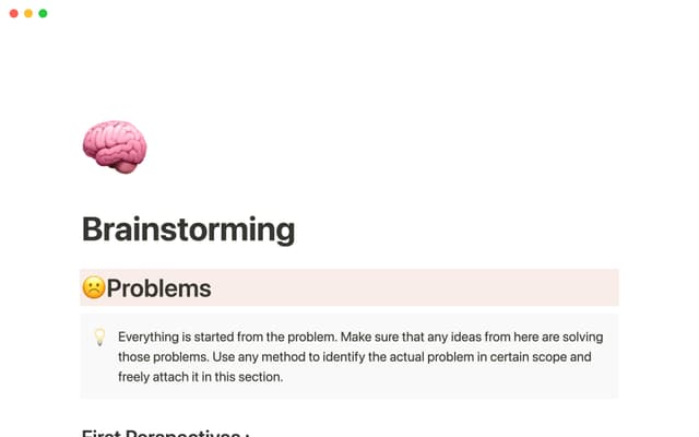 Brainstorming